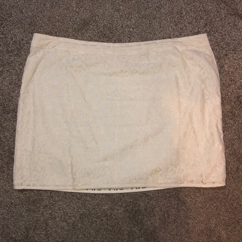 Gap Cream Lace Skirt Sz. 12